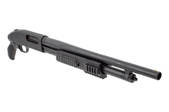 Mossberg 500 Just In Case 12 gauge shotgun features a pistol grip